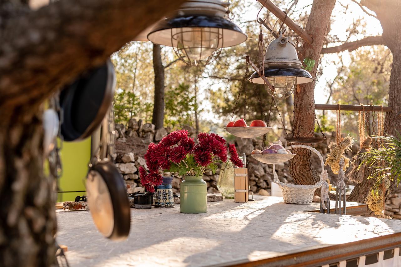 Plage Cachee - Glamping Vrboska Dış mekan fotoğraf